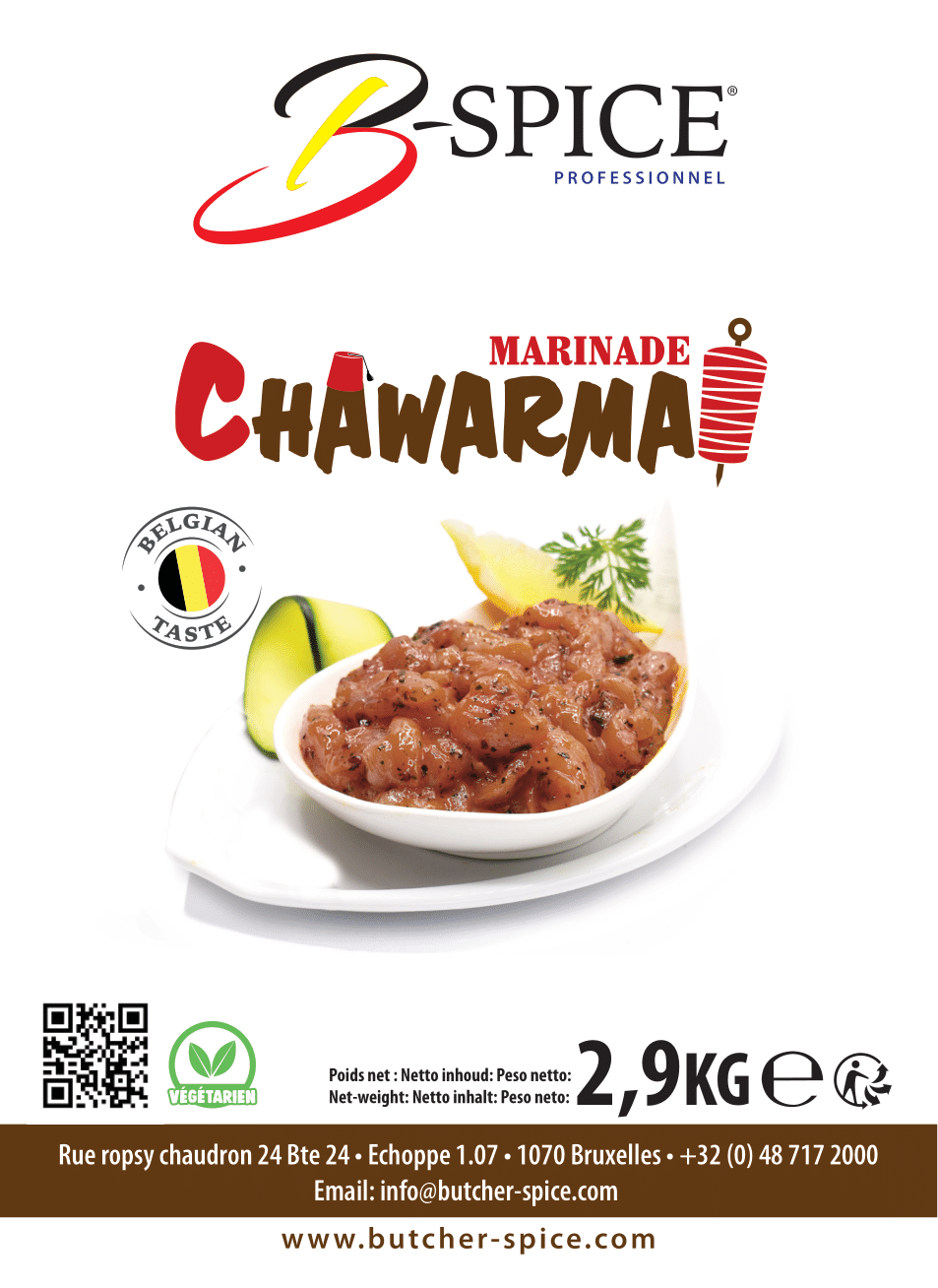 Marinade - Chawarma (2,9kg)