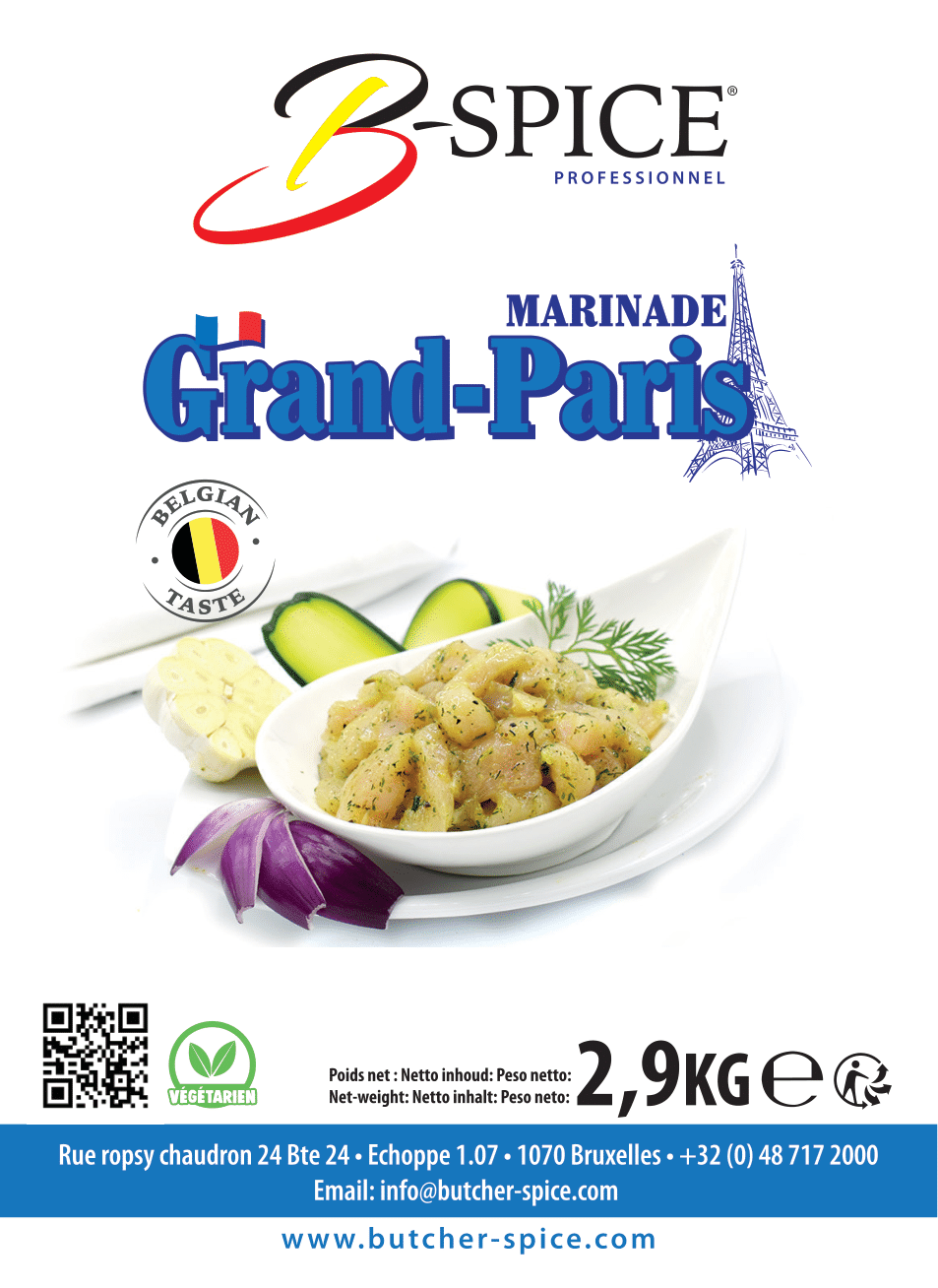 Marinade - Grand-Paris (2,9kg)