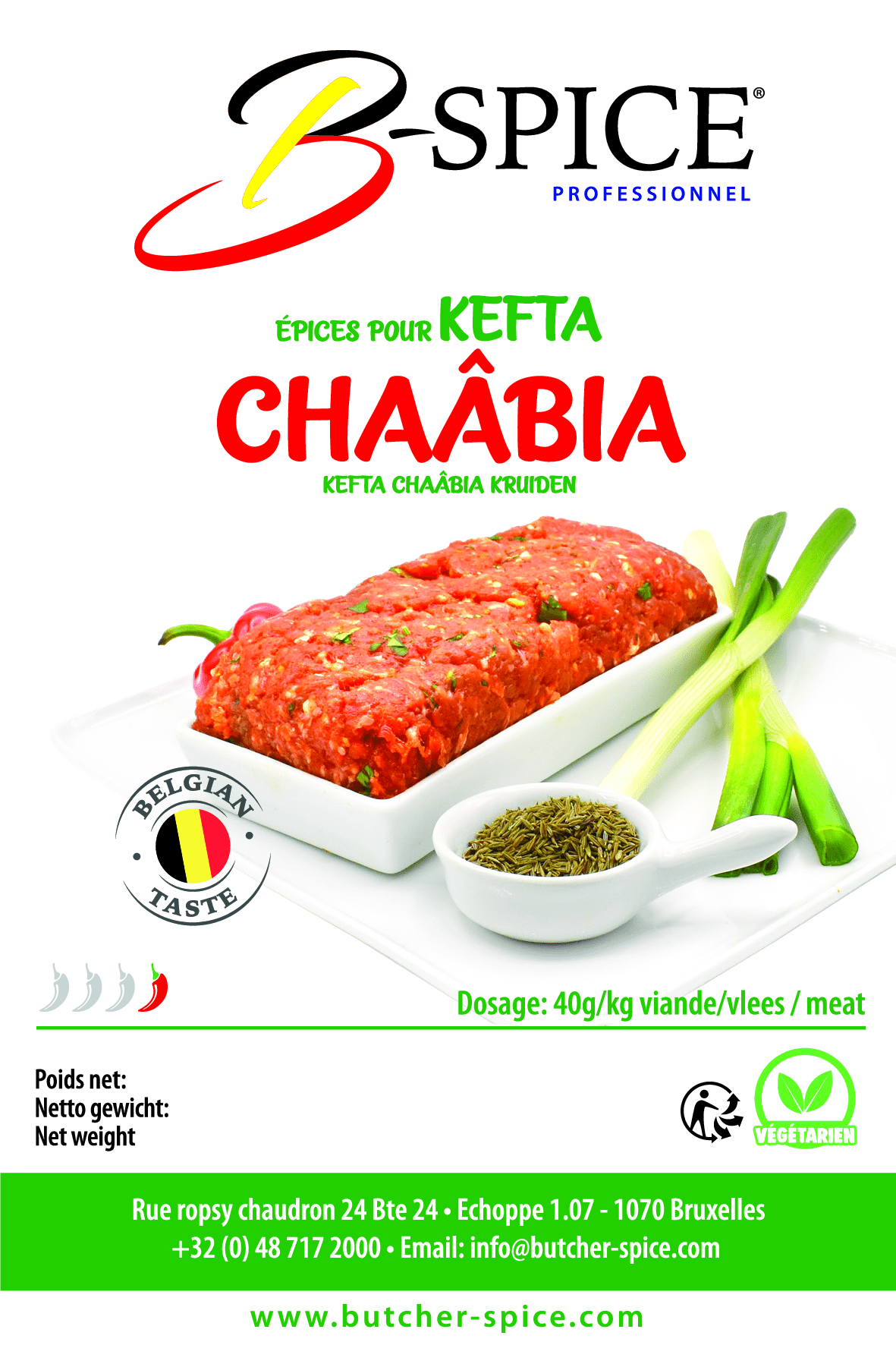 Kefta Chaâbia (12kg)