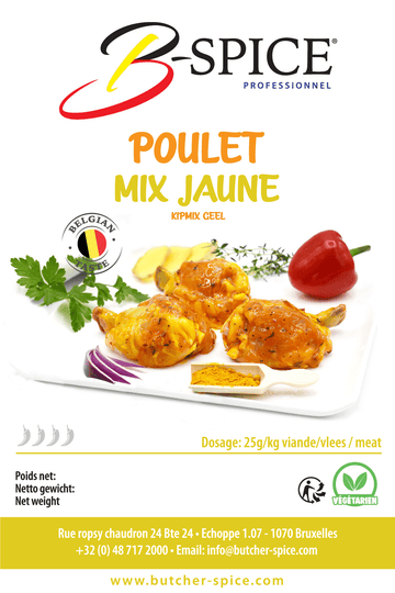 Mix - Poulet Jaune (12kg)