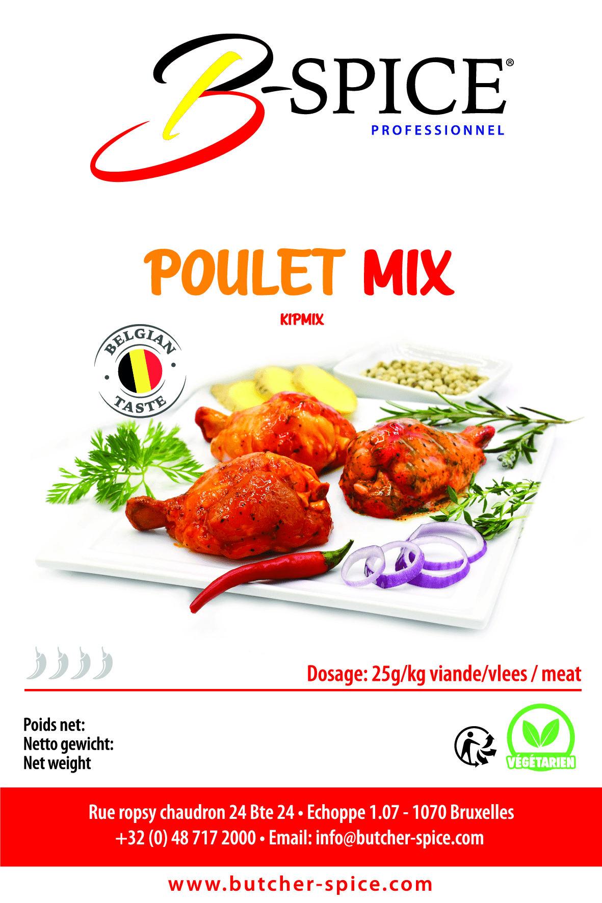 Mix - Poulet (12kg)